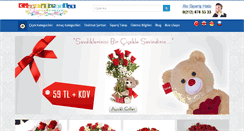 Desktop Screenshot of gardeniacicekcilik.com